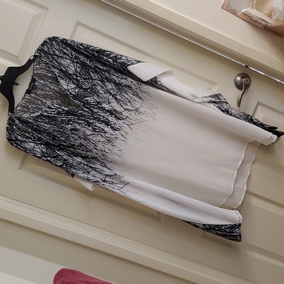 ANGL Tops - White top thin see-through